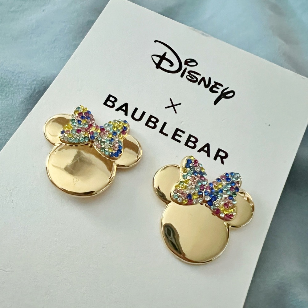 Bauble Bar x Disney Minnie Mouse Earrings